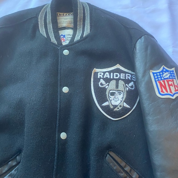 Vintage Oakland Raiders Varisty style jacket s44 - Picture 2 of 10